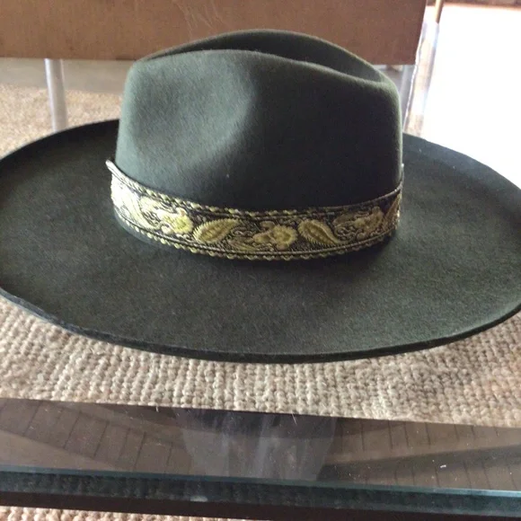 NEW! Rare Lack of Color jacuerded green wool rancher LACK OF COLOR RANCHER HAT REVIEW + TRY-ON | Designer vs. UO  main image 3